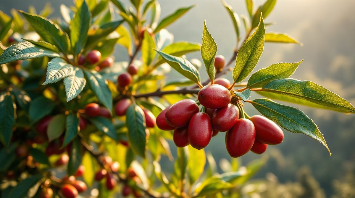 Coffee tree of the Parainema variety
