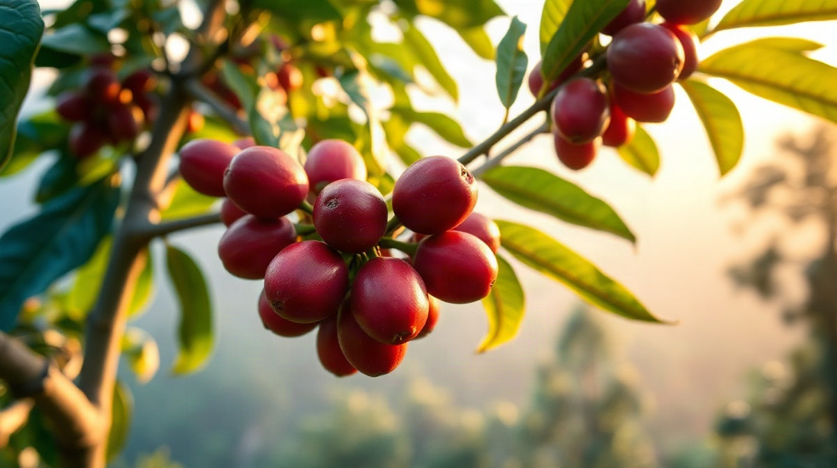 Coffee tree of the Mibirizi variety