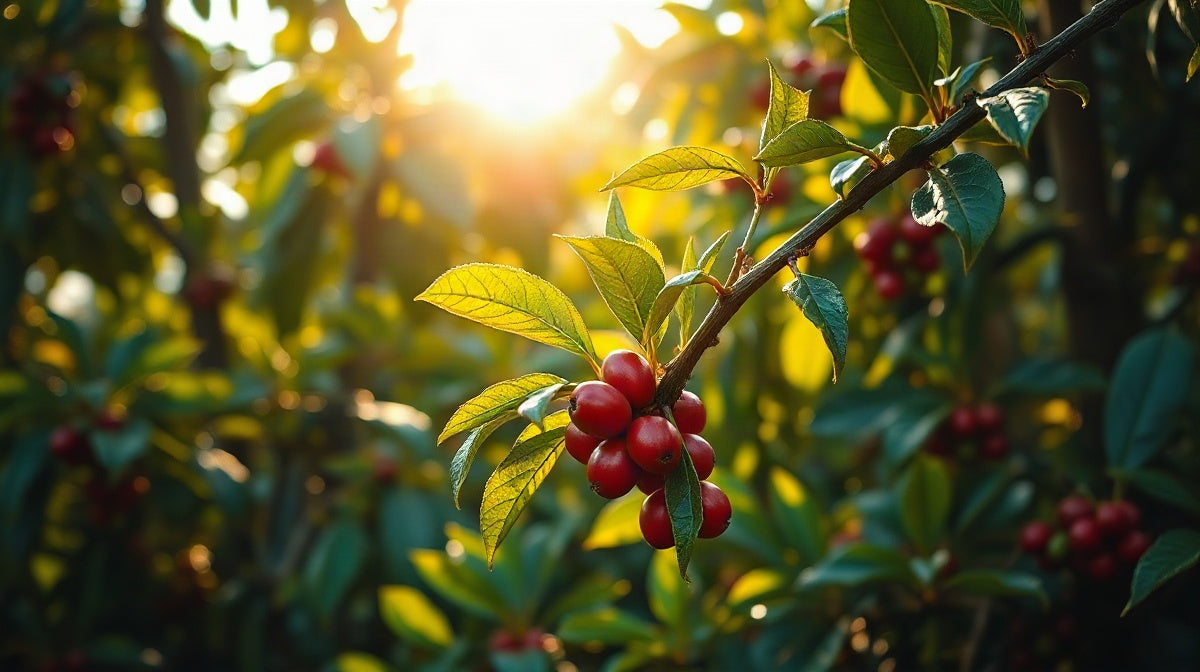 Coffee tree of the NARO-Kituza Robusta 7 variety