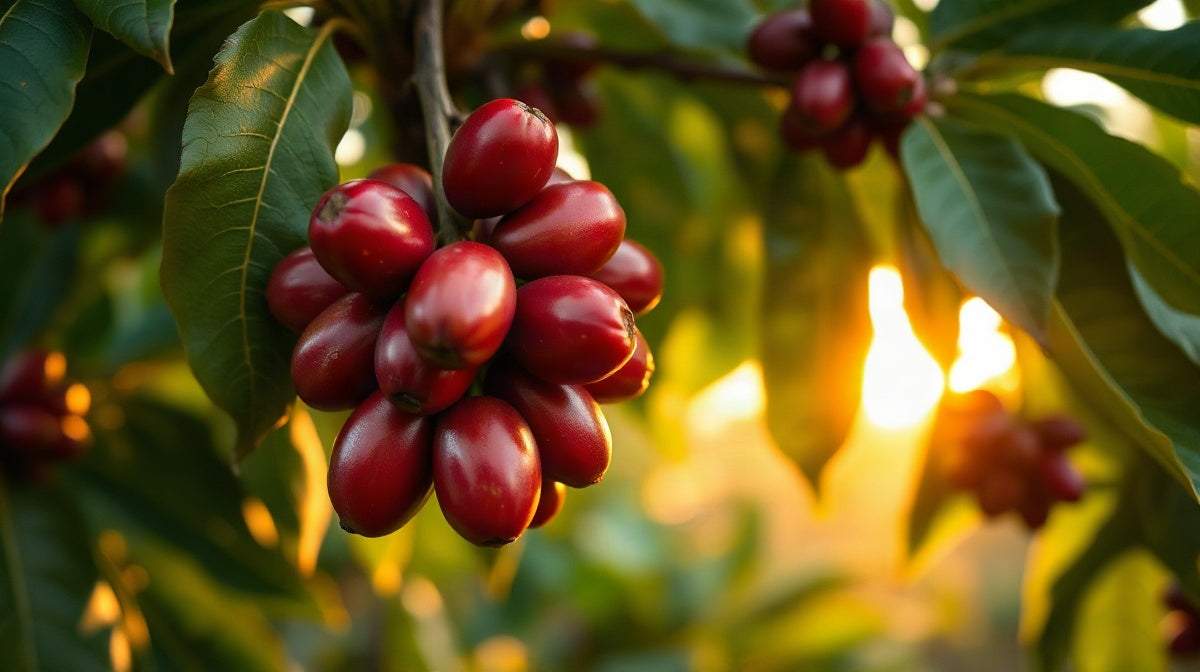 Coffee tree of the Roubi 2 variety