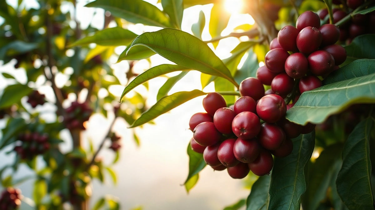 Coffee tree of the Geisha (Panama) variety