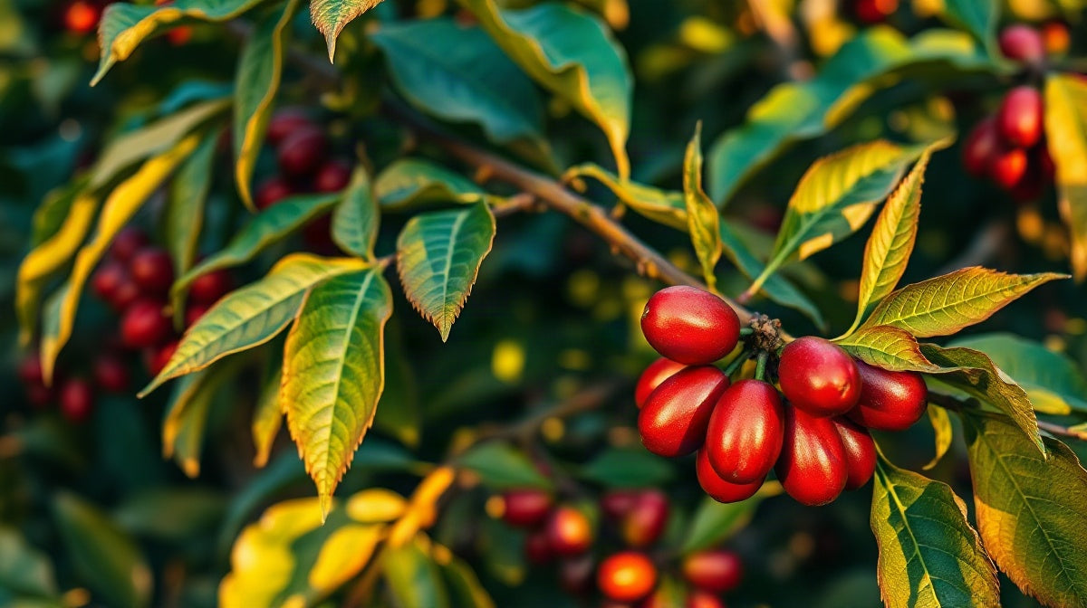 Coffee tree of the TR9 variety
