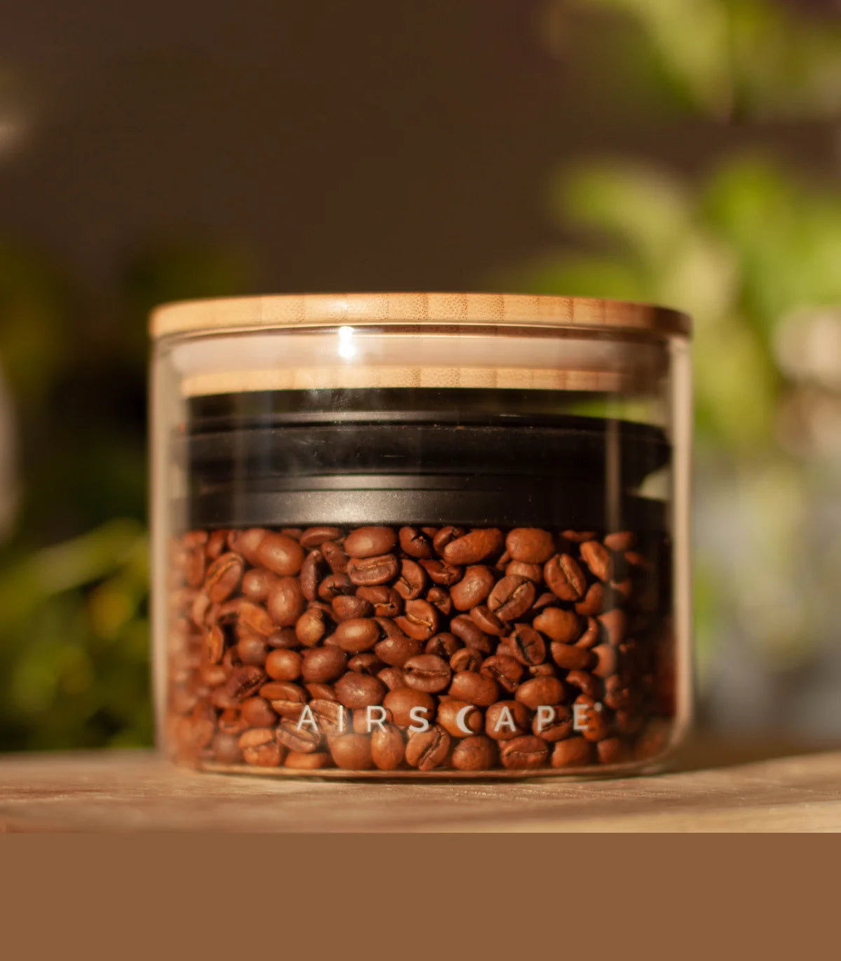 Airscape – Recipiente hermético de vidro para café