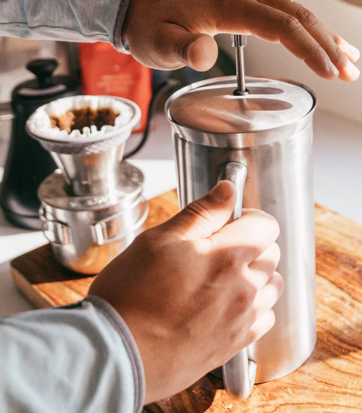 ESPRO P7 – Prensa francesa de acero inoxidable