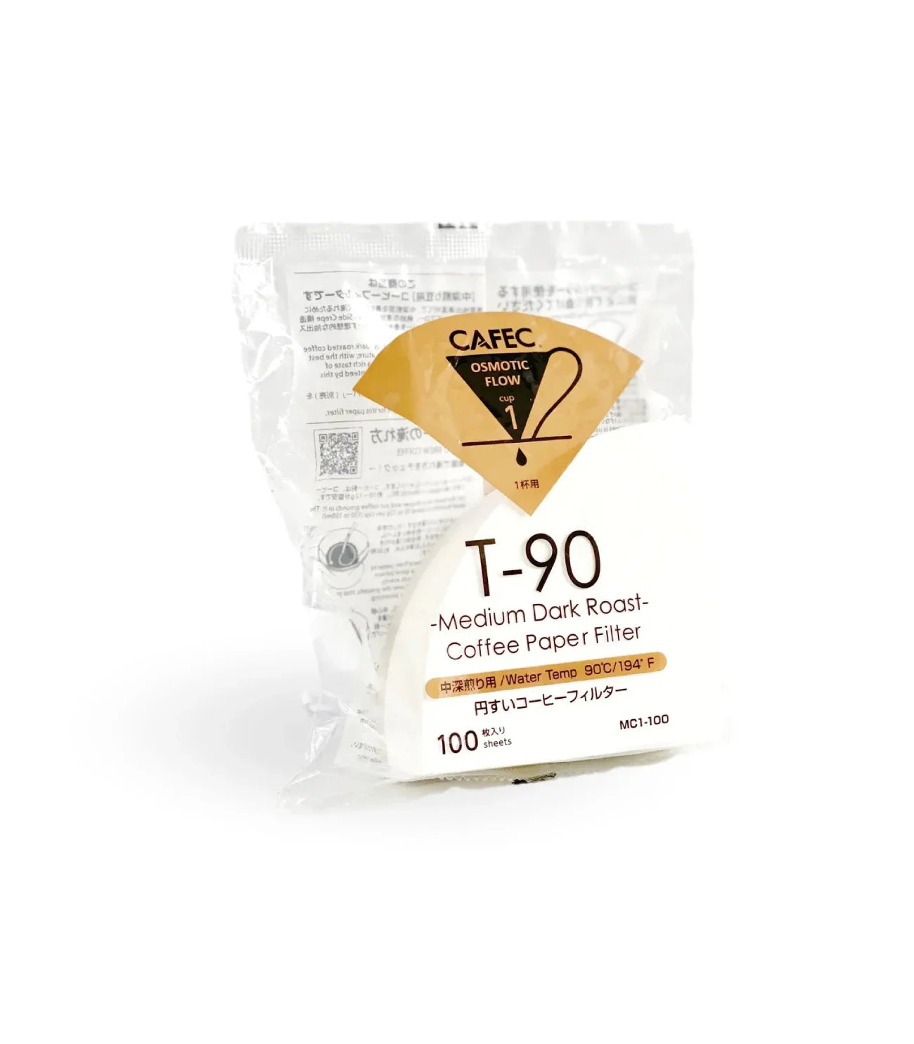 Filtros de Café CAFEC T-90 / TH-3 – Tueste Medio – 100 uds