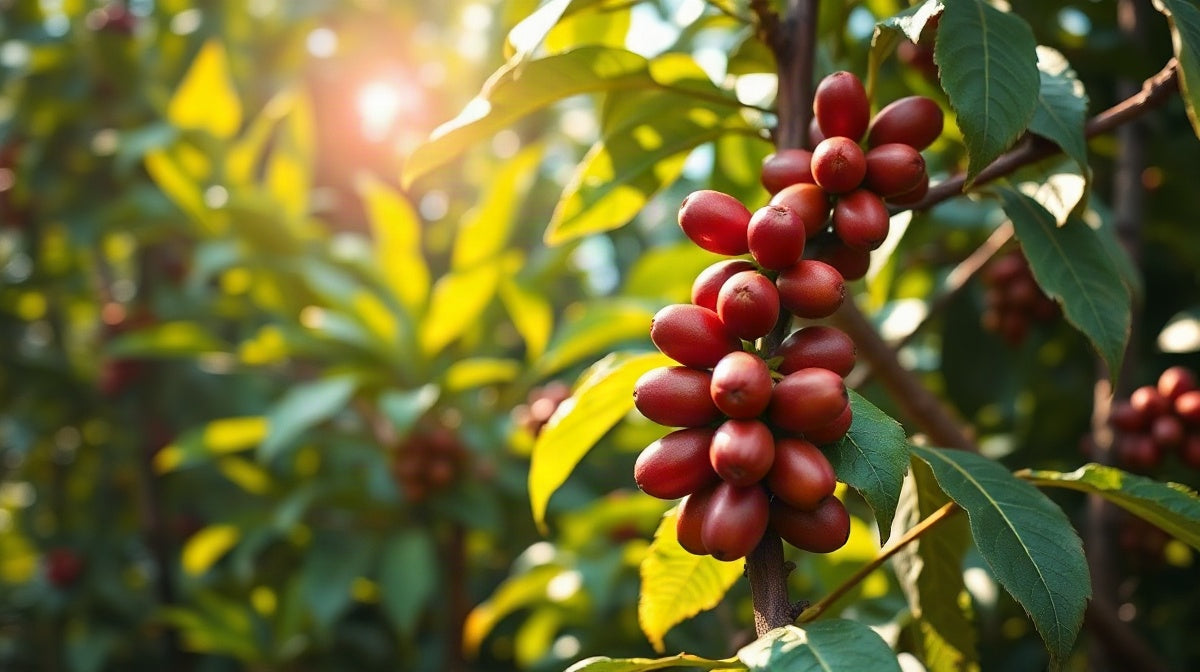 Coffee tree of the NARO-Kituza Robusta 4 variety