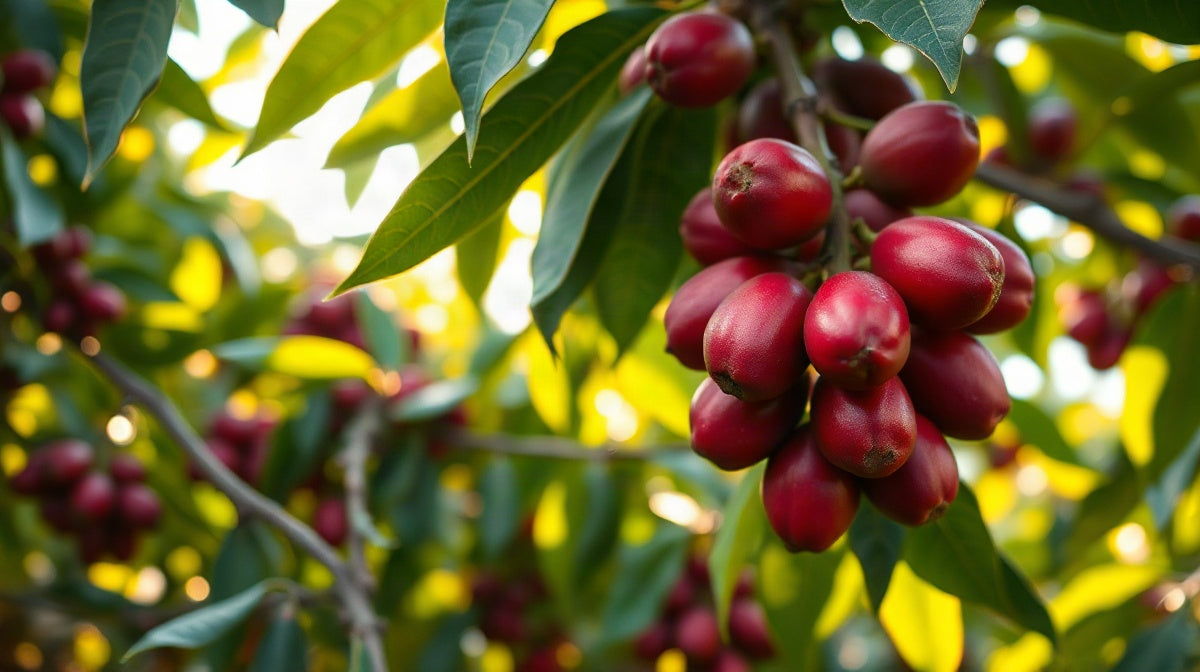 Coffee tree of the Roubi 4 variety