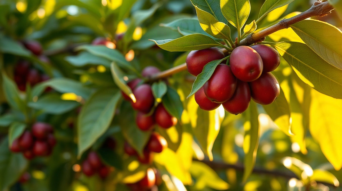 Coffee tree of the Cuscatleco variety