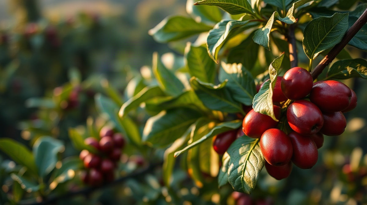 Coffee tree of the Frontón variety