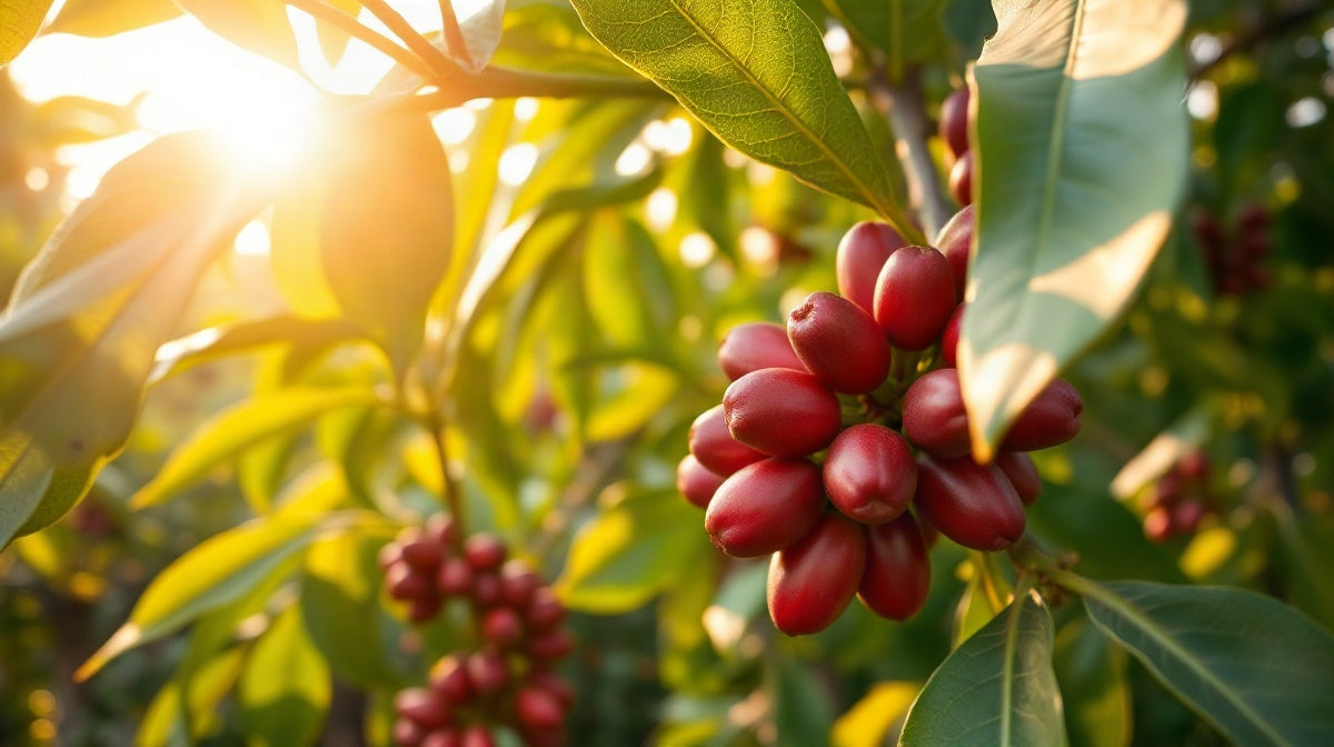 Coffee tree of the NARO-Kituza Robusta 2 variety
