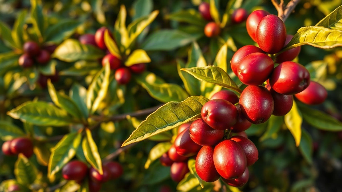 Coffee tree of the Catuaí variety