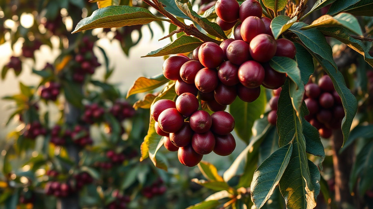 Coffee tree of the Marsellesa variety