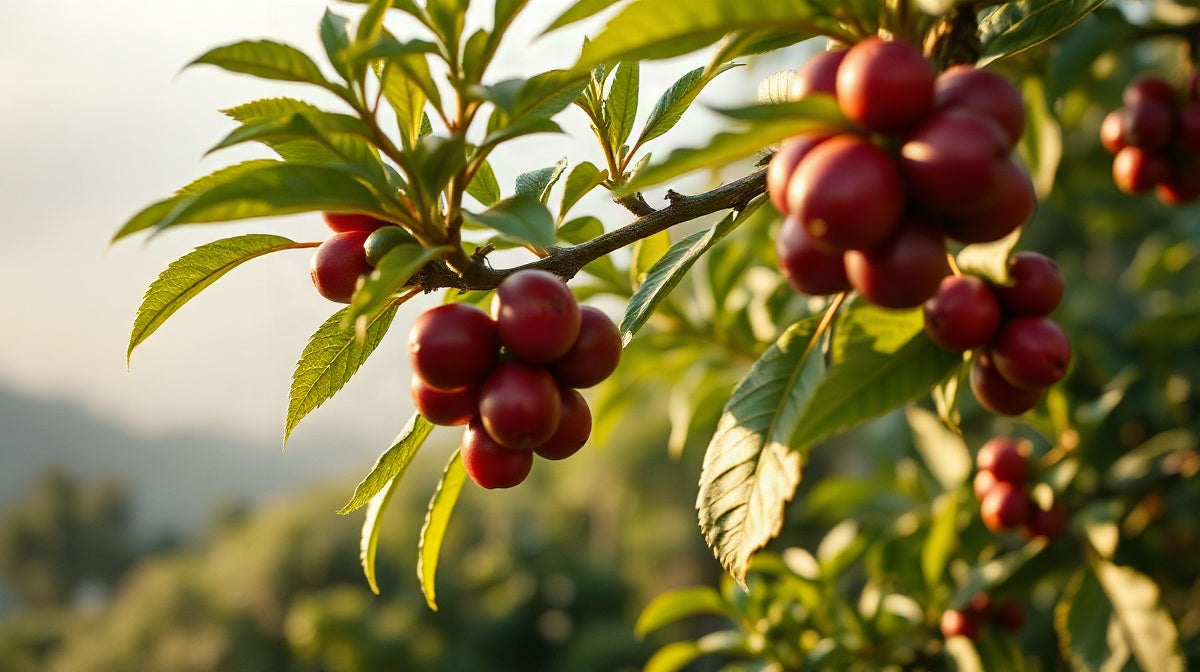 Coffee tree of the Nayarita variety