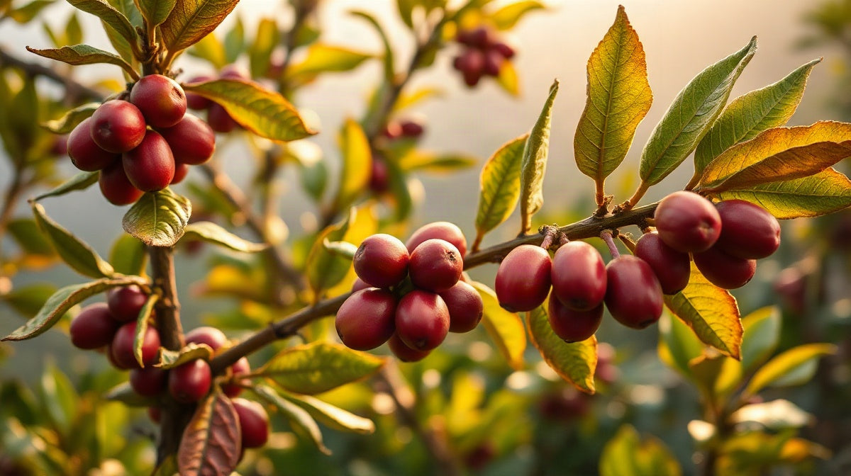 Coffee tree of the Casiopea variety