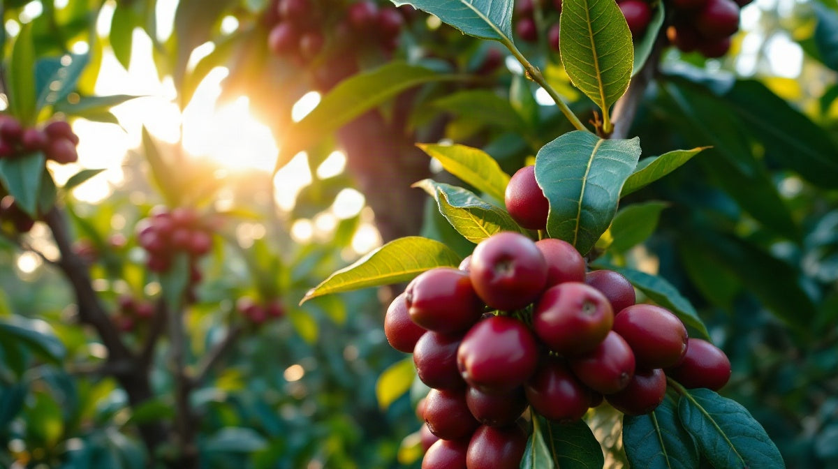 Coffee tree of the NARO-Kituza Robusta 5 variety