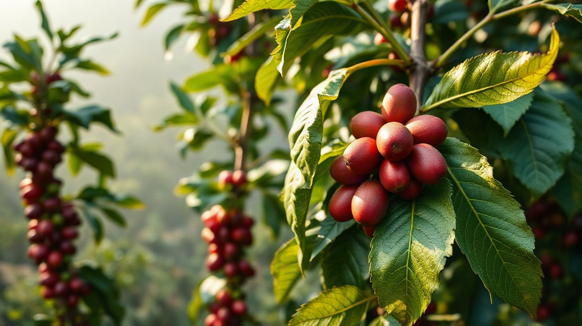 Coffee tree of the Maragogipe variety
