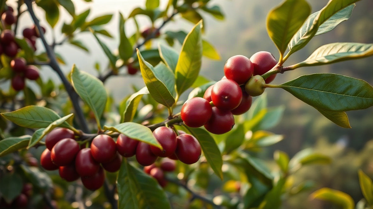 Coffee tree of the Limaní variety