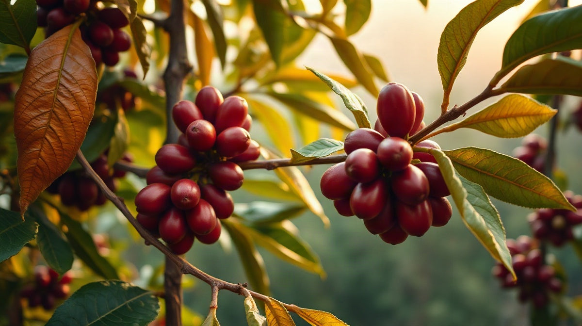 Coffee tree of the Borbón Mayaguez 139 variety