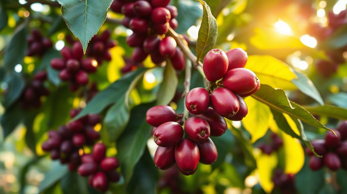 Coffee tree of the Roubi 10 variety