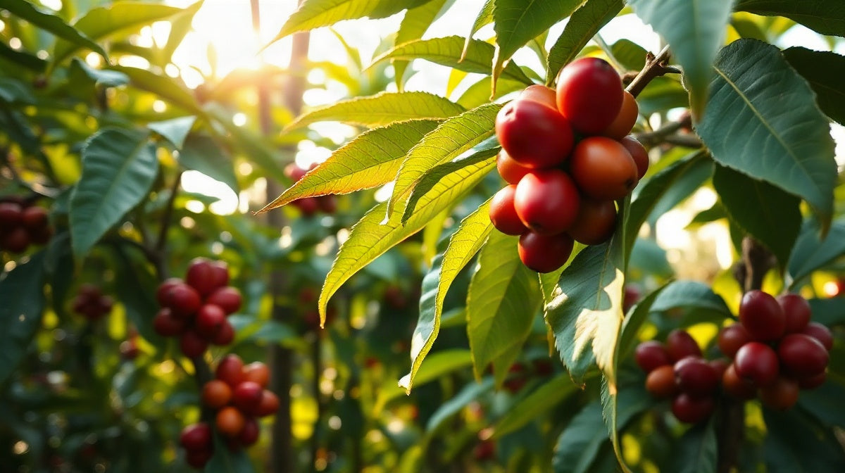 Coffee tree of the NARO-Kituza Robusta 1 variety