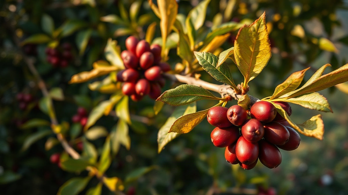 Coffee tree of the Villa Sarchí variety