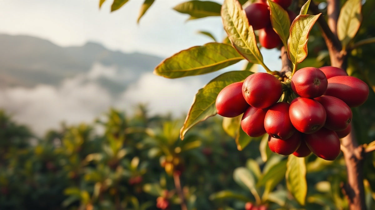 Coffee tree of the SL14 variety
