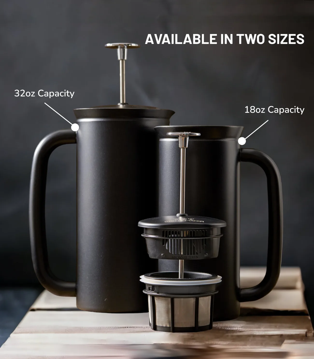 ESPRO P7 – Prensa francesa de acero inoxidable