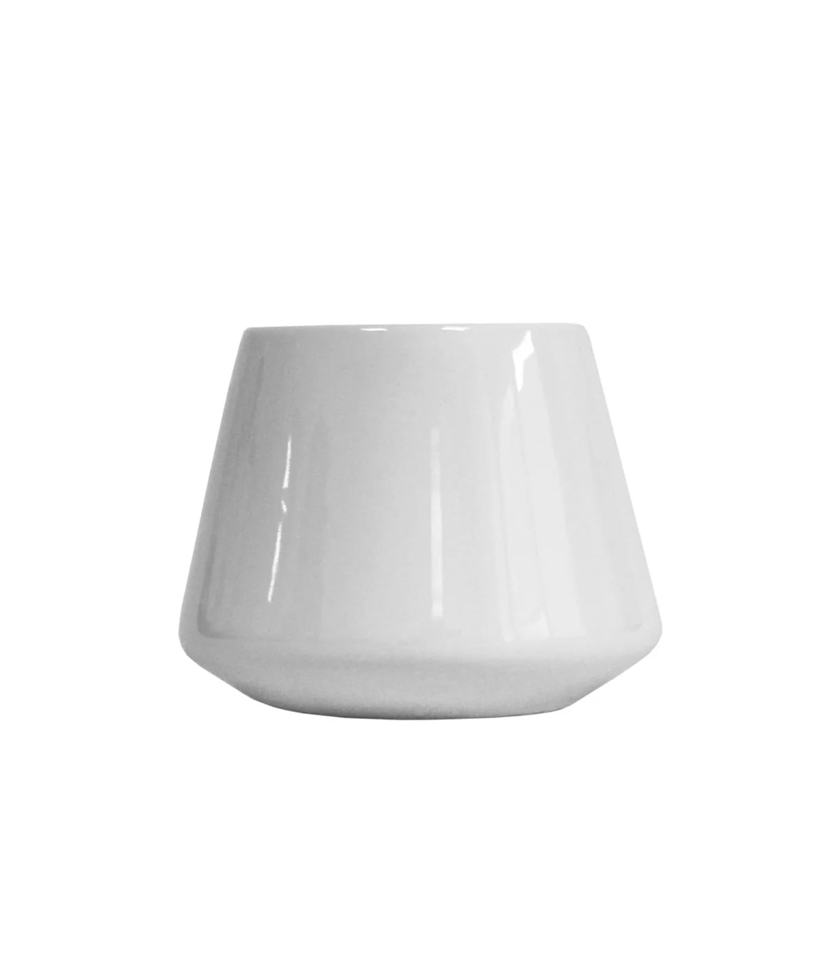 Graycano Cupcano Porcelain – Taza de porcelana blanca para café