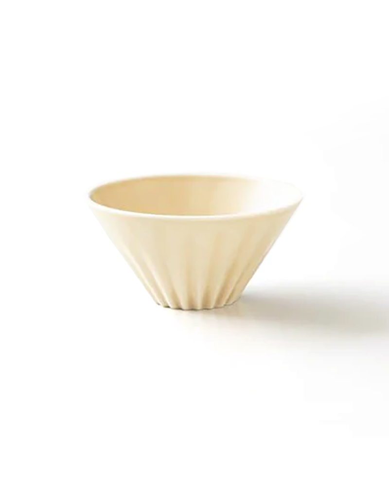 Dripper Origami del Té Crema Mate