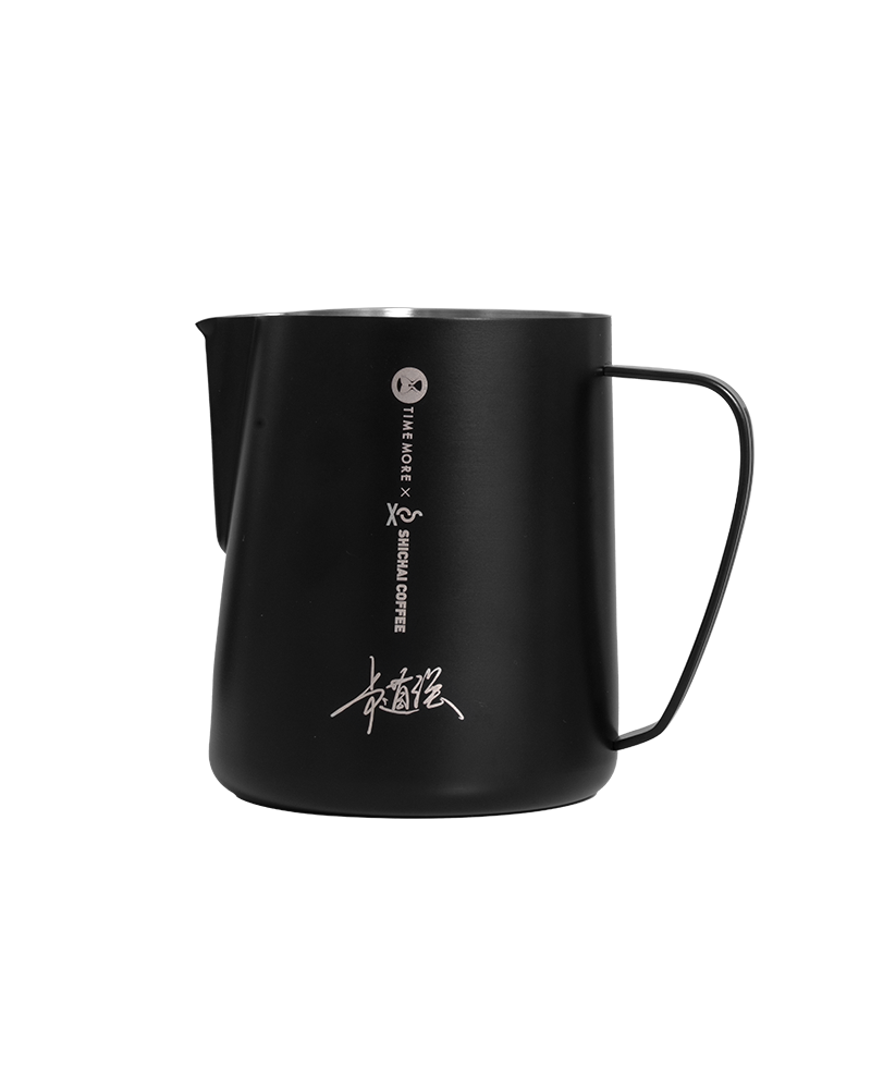 Jarra Timemore Rosetta de Leche 700ml Negro